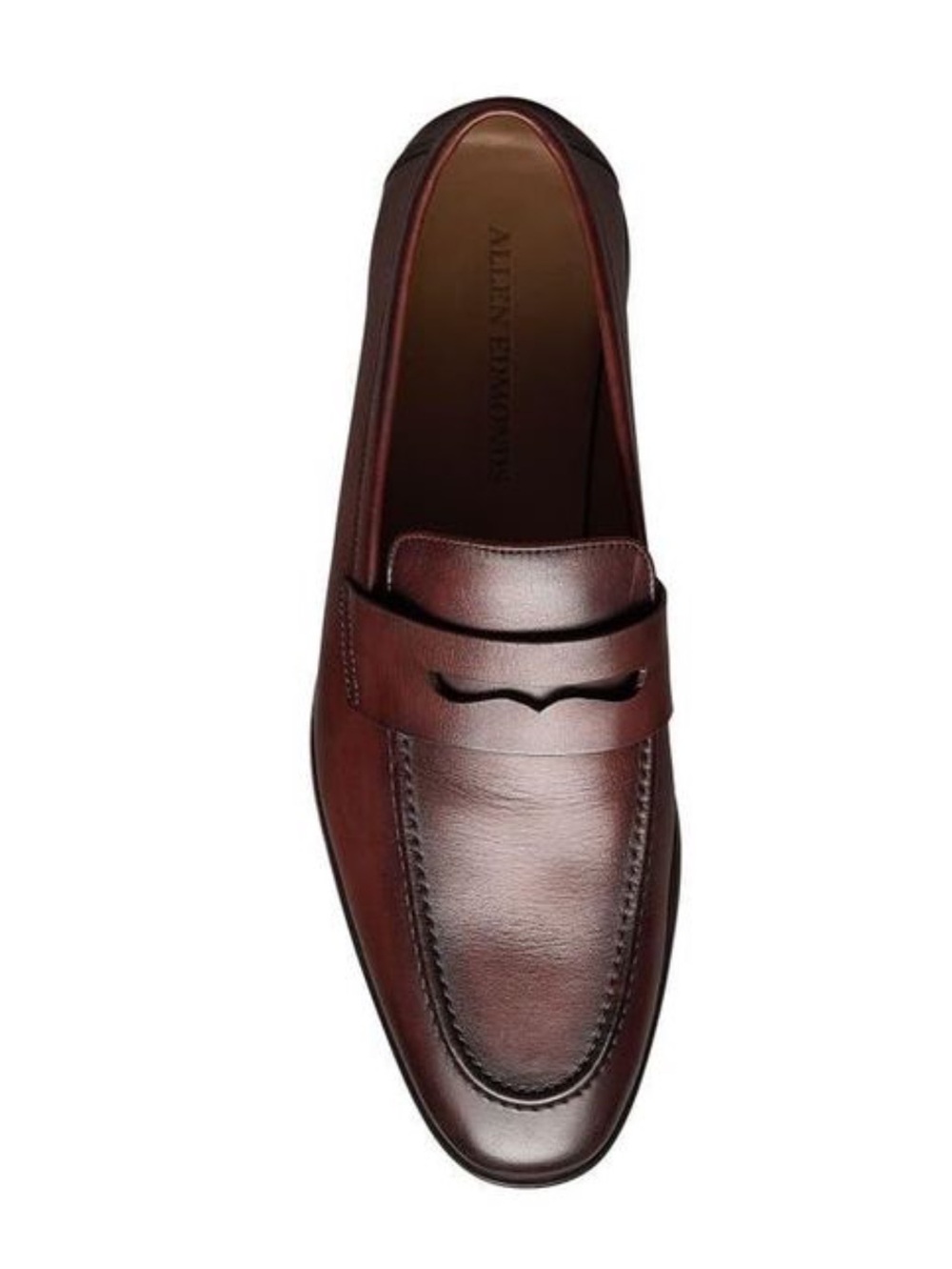 Allen Edmonds Brown Leather Penny Loafer